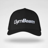 GymBeam Šiltovka Mesh Panel Cap Black  UNI