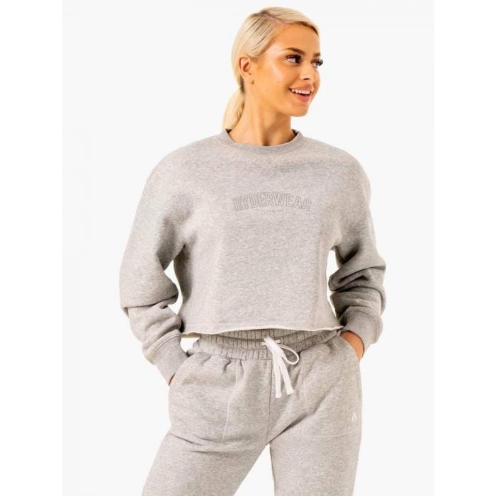 Ryderwear Dámska mikina Ultimate Fleece Grey M