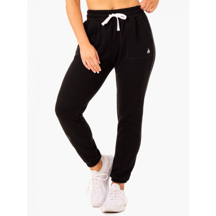 Ryderwear Dámske tepláky Ultimate High Waisted Black XS