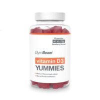 GymBeam Vitamín D3 Yummies jahoda