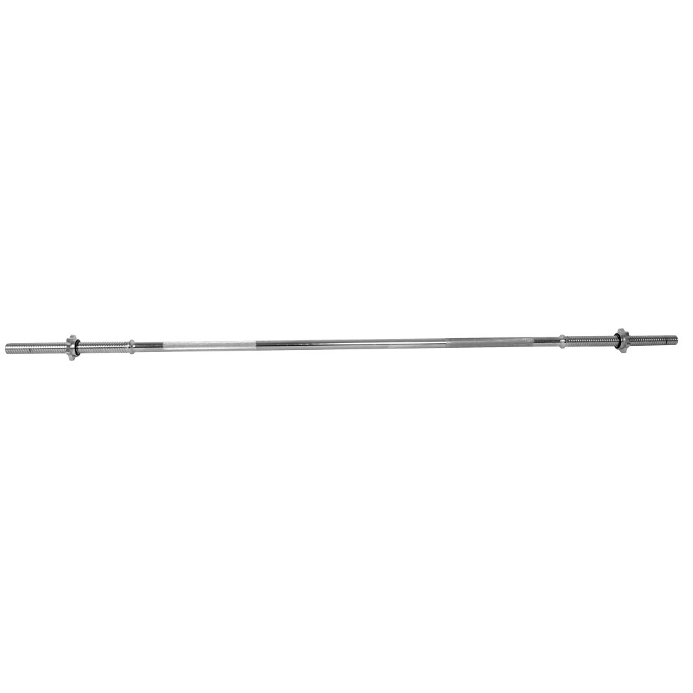Vzpieračská tyč 160cm/25mm • so závitom a objímkami
