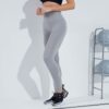 LABELLAMAFIA Dámske legíny High Waist Grey  M