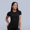 GymBeam Dámske Tričko TRN Black  XL