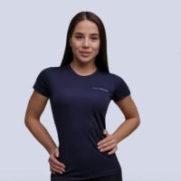 GymBeam Dámske Tričko TRN Navy  XS
