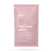 BeastPink Vzorka Yum Yum Whey čokoláda lieskový oriešok