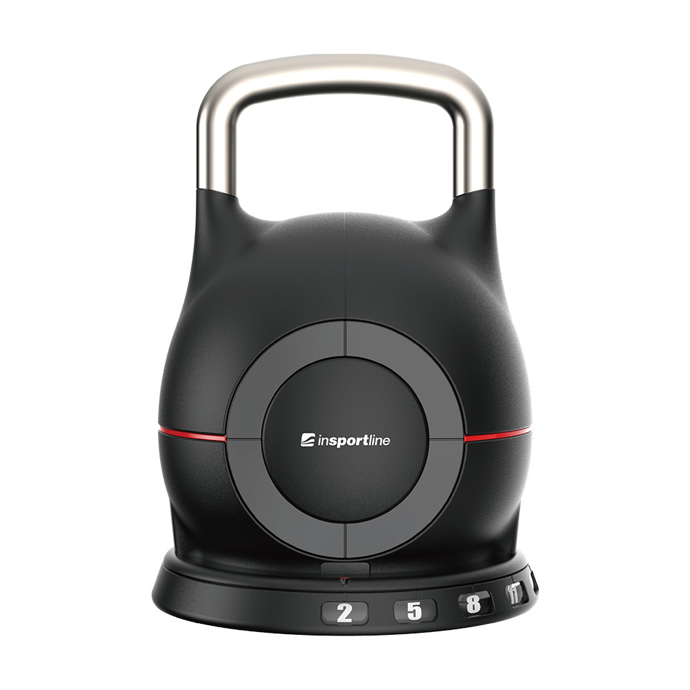 Nastaviteľný ketlebel inSPORTline Xtrabell 2-20 kg