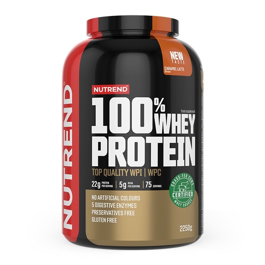 100% Whey Protein - Nutrend 2250 g Chocolate+Coconut