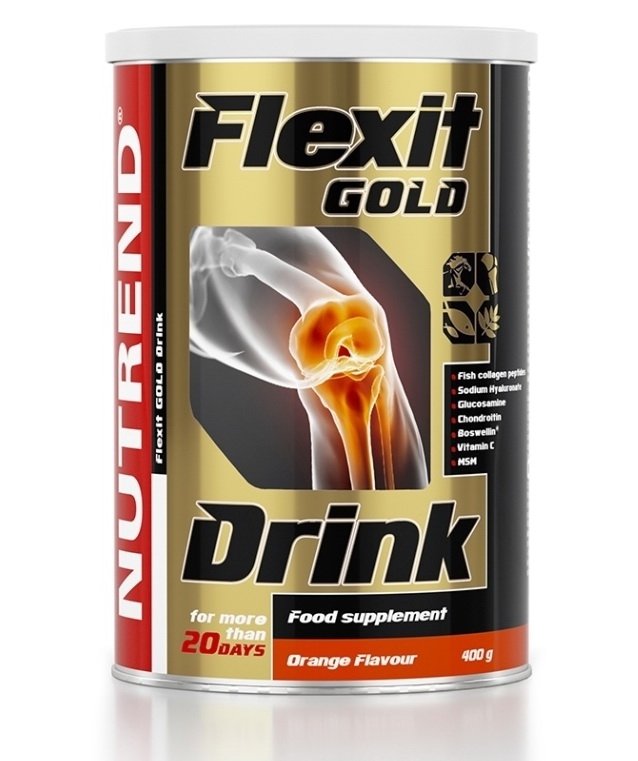 Flexit Gold Drink dóza - Nutrend 400 g Orange