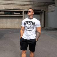 UltraSoft tričko IRON MAN, biele