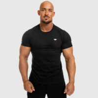 Pánske fitness tričko Iron Aesthetics Standard, čierne